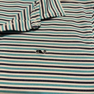Vineyard Vines Performance Striped Polo, Men’s Size Large